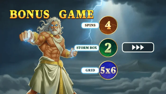 Pots of Power: Zeus - lưới mở rộng 5×6 trong Hold & Win với Lightning Frames